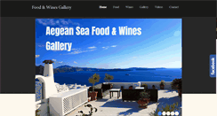 Desktop Screenshot of food-wines-gallery.com